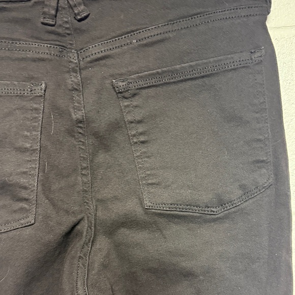 Good American Women's Good Curve Straight Leg Black Jeans - Picture 11 of 12